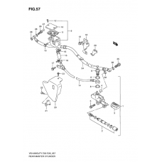 Rear master cylinder