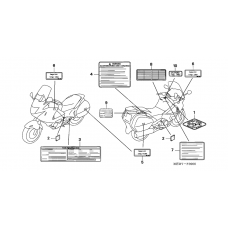 Caution label              

                  NT700V6-8/NT700VA6-8