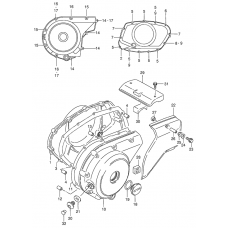 Crankcase cover ass`y (v