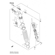 Rear shock absorber              

                  Rmx450zl1 e33