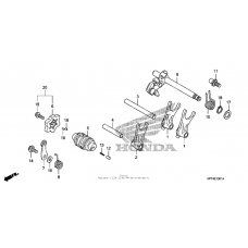 Gearshift drum (2)