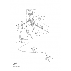 Front master cylinder 2