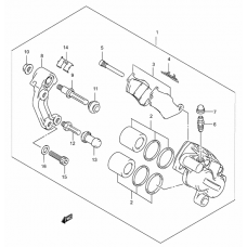 Front caliper