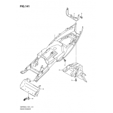 Rear fender              

                  Gsf650sal1 e21