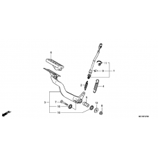 Brake pedal assy