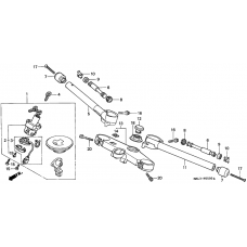 Handle pipe/top bridge