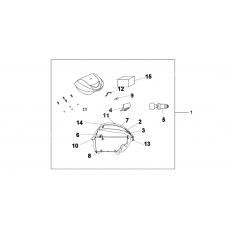 Top box 35 l quasar silver
