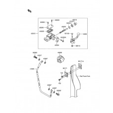 Front master cylinder