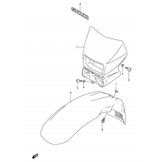 Headlamp housing              

                  Model k2