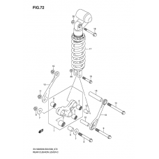 Rear cushion lever