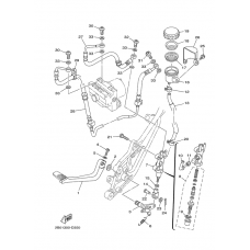 Rear master cylinder