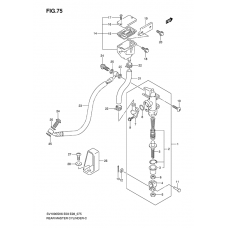 Rear master cylinder