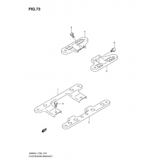 Footboard bracket