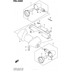 Front Turnsignal Lamp (Vl1500Bl7 E33)