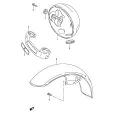 Front fender - housing