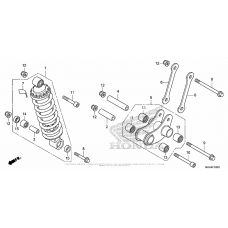 Задний амортизатор