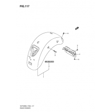 Rear fender              

                  Vlr1800ufl1 e19