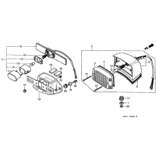 Taillight unit ass`y