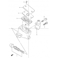 Front master cylinder