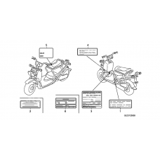 Caution label              

                  NPS503/8/9