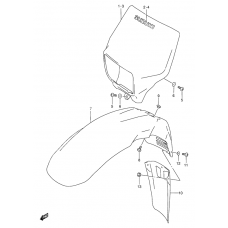 Headlamp housing