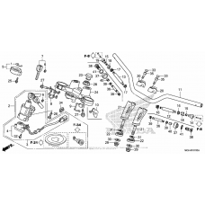 Верхняя траверса & Клипон руля