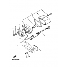 Taillight unit ass`y