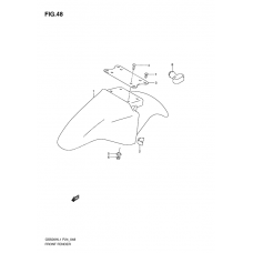 Front fender              

                  Gs500h