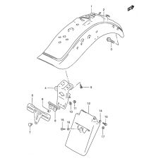 Rear fender              

                  Model y/k1/k2