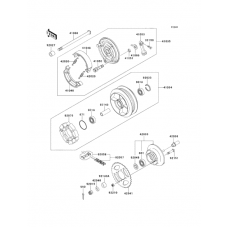 Rear wheel/chain