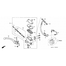Fr. brake master cylinder              

                  ST1300A