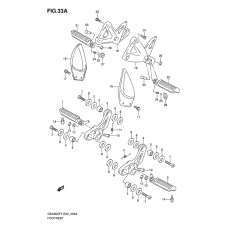 Footrest              

                  Model k1/k2/k3