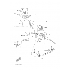 M. cylinder for disk brake