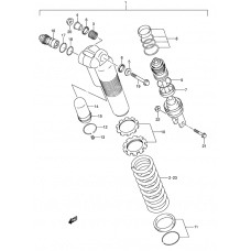 Rear shock absorber              

                  Model k5