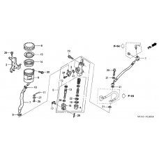 Rr. brake master cylinder              

                  ST1300