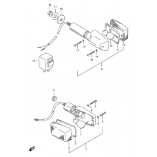 Turnsignal front & rear lamp