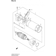 Starting motor