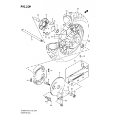 Rear wheel complete assy              

                  Vl800tl1 e33