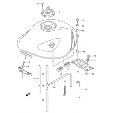 Tank fuel              

                  Gsf1200zk4