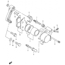 Front caliper