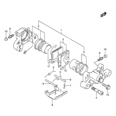 Rear caliper