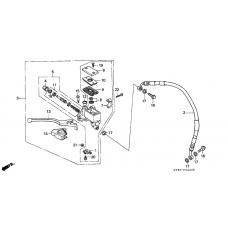 Fr. brake master cylinder