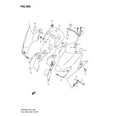 Fuel tank side cover              

                  Model l0