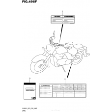 Информационные наклейки (Vl800Bl5 E28)