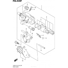 Передний тормозной суппорт (Vl800Bl5 E28)