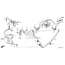 Задняя тормозная система (Nss300)