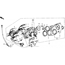 Speedometer + tachometer