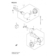 Turnsignal front & rear lamp              

                  Vz800k9