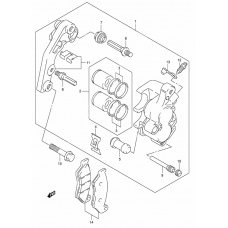 Front caliper