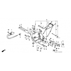 Frame body/ignition coil